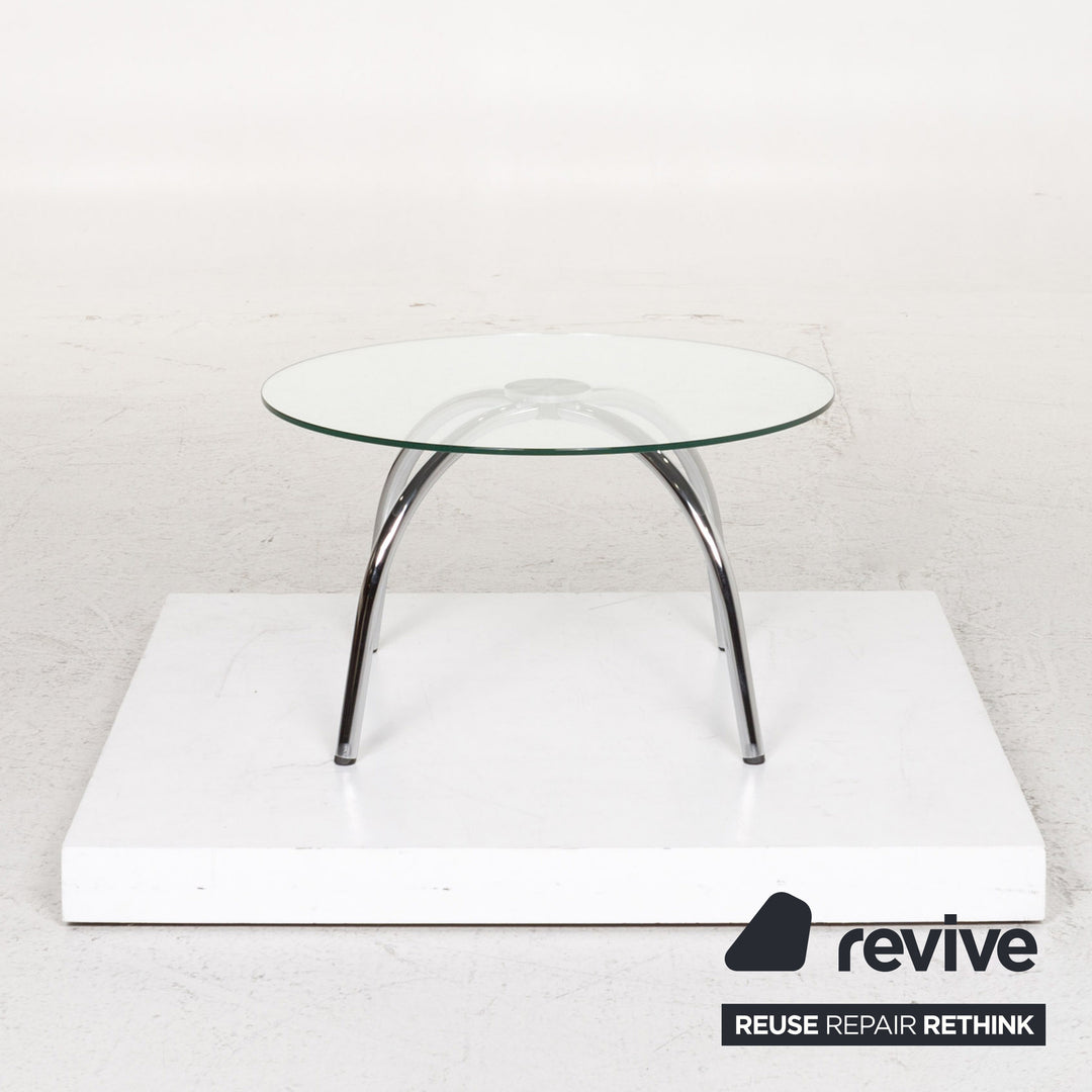 Walter Knoll Vostra Glass Coffee Table Round Table #13395
