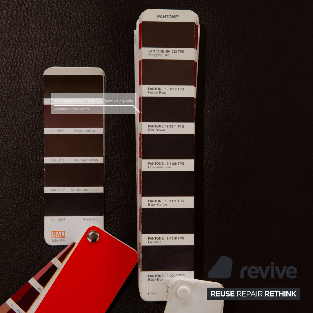 Who's Perfect Boston Leather Stool Brown