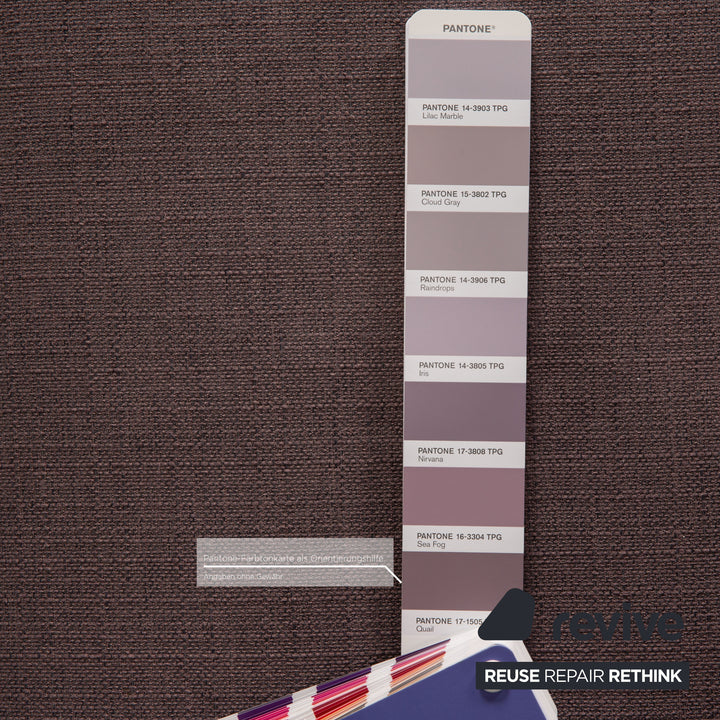 Who's Perfect Granada Fabric Corner Sofa Gray Purple Sofa Couch