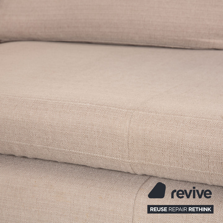 Who's Perfect LED Fabric Corner Sofa Gray Recamiere Left Sofa Couch