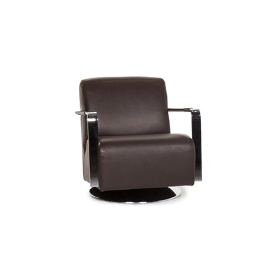Who's Perfect Leder Sessel Braun #13322