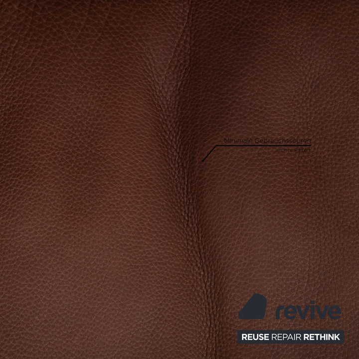 Who's Perfect Minnesota Leder Sofa Braun Dreisitzer Funktion