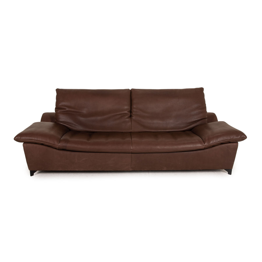 Who's Perfect Minnesota Leder Sofa Braun Dreisitzer Funktion