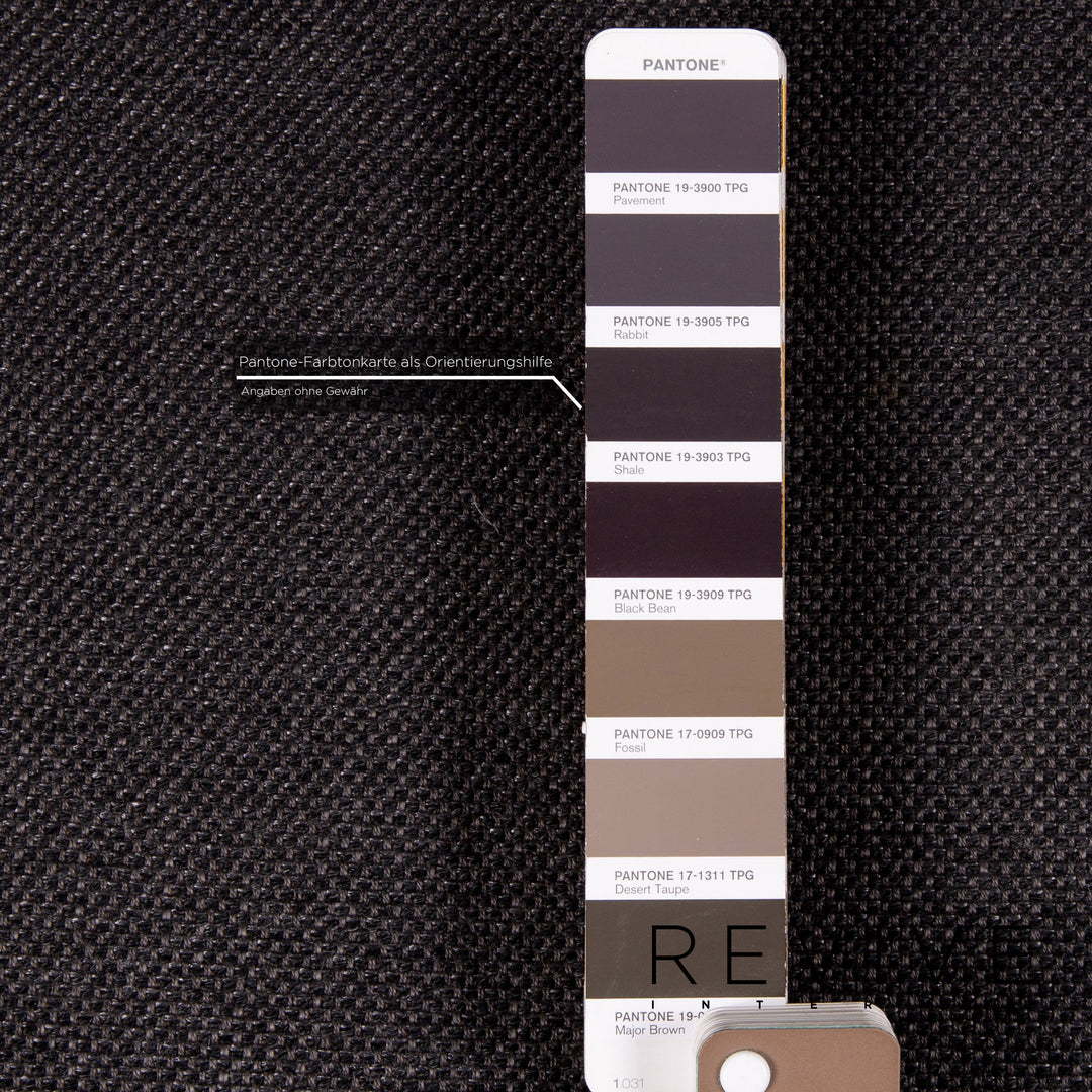 Who's Perfect Fabric Corner Sofa Anthracite Gray Sofa Couch #14516