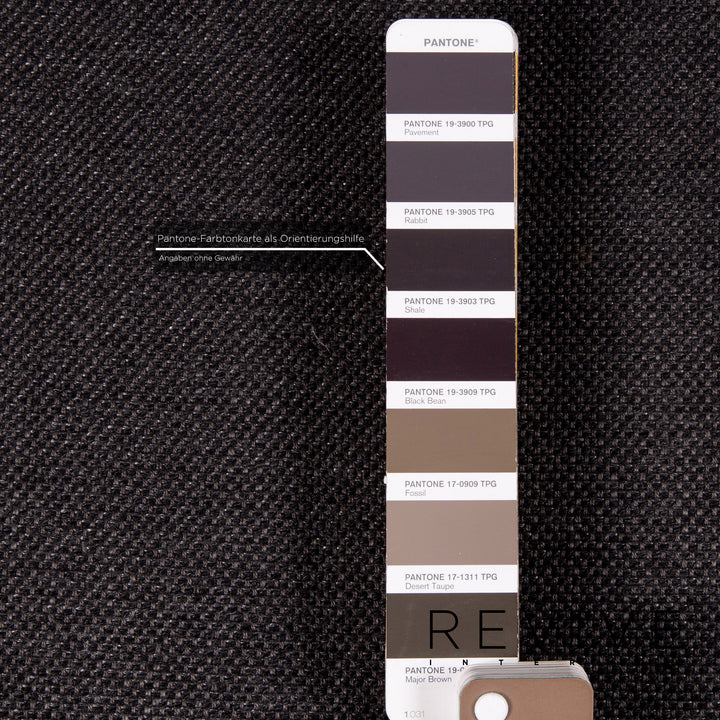 Who's Perfect Fabric Corner Sofa Anthracite Gray Sofa Couch #14516