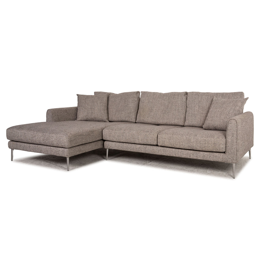 Who's Perfect Vega Fabric Corner Sofa Gray Sofa Couch Feature