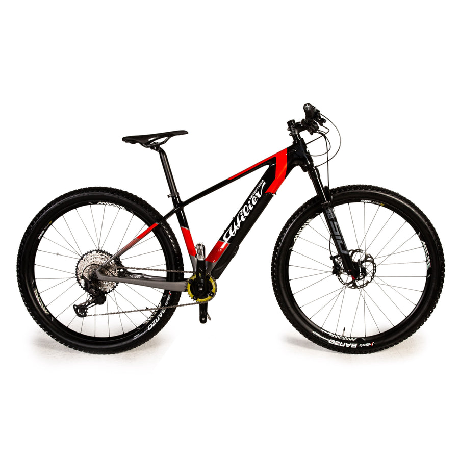 Wilier 101X Hybrid 2021 Electric Mountain Bike Black Red Glossy RG M Bicycle Hardtail