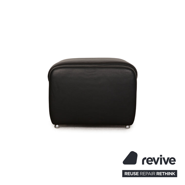 Willi Schillig Ergoline Stool Longlife Leather Anthracite Function