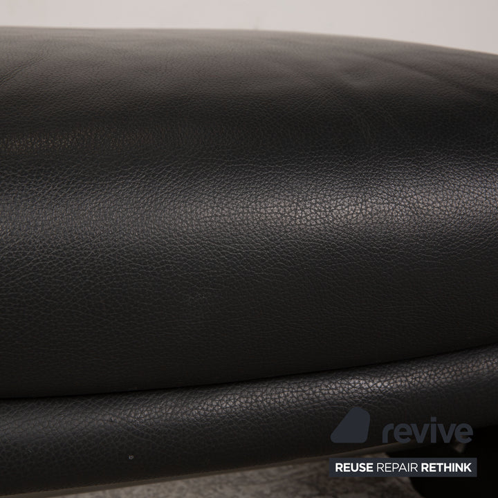 Willi Schillig Ergoline Stool Longlife Leather Anthracite Function