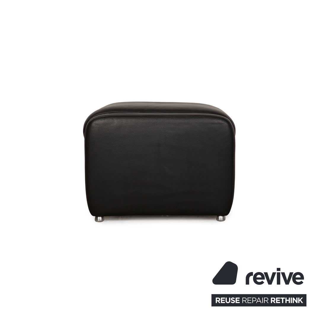 Willi Schillig Ergoline Stool Longlife Leather Anthracite Function