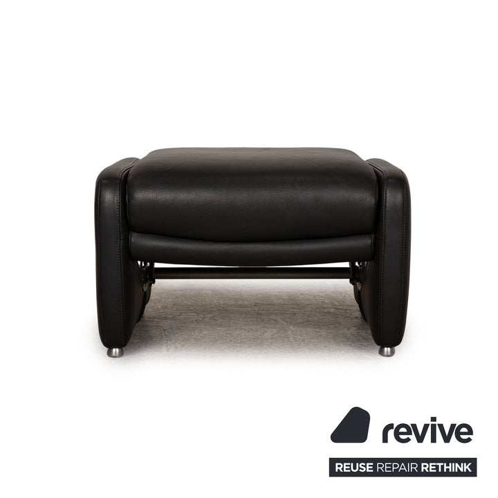 Willi Schillig Ergoline Stool Longlife Leather Anthracite Function