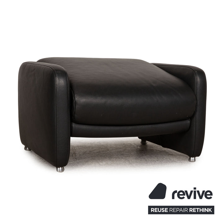 Willi Schillig Ergoline Stool Longlife Leather Anthracite Function