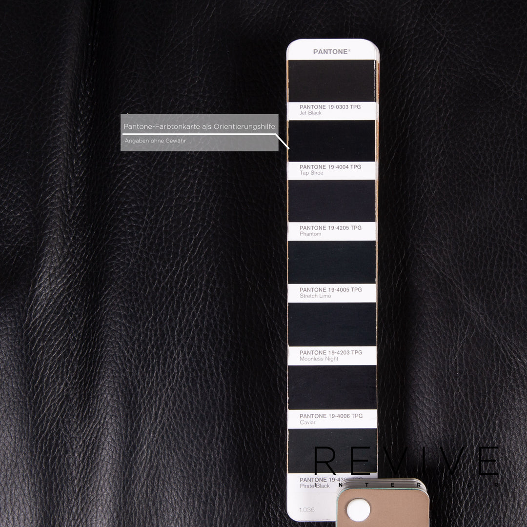 Willi Schillig Ergoline leather sofa black two-seater function relax function couch #14571