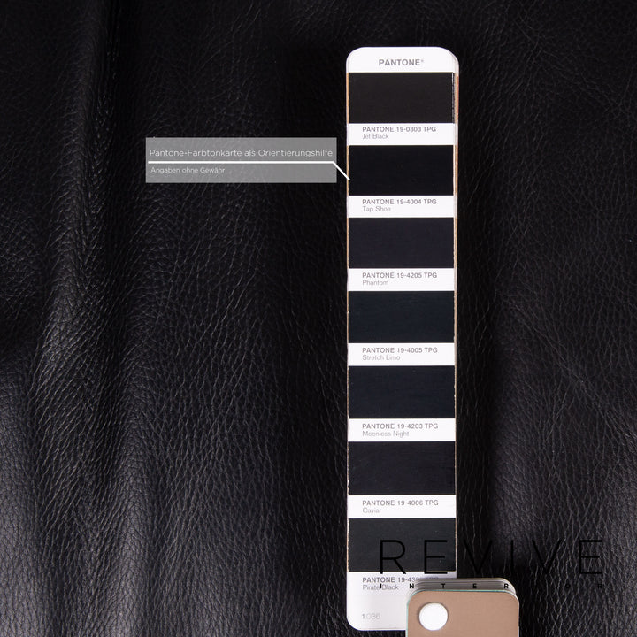 Willi Schillig Ergoline leather sofa black two-seater function relax function couch #14571