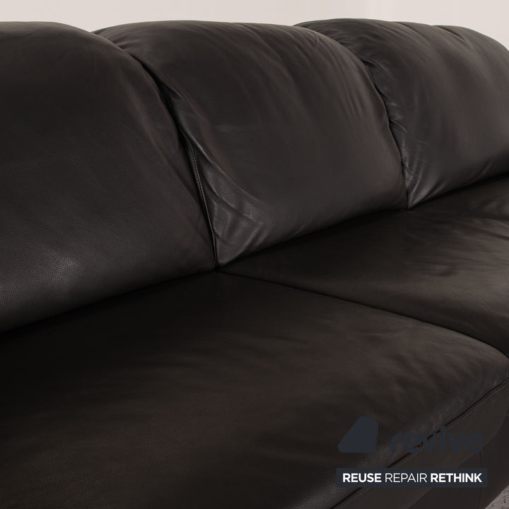 Willi Schillig Joyzze Plus Leder Sofa Grau Ecksofa Funktion Couch