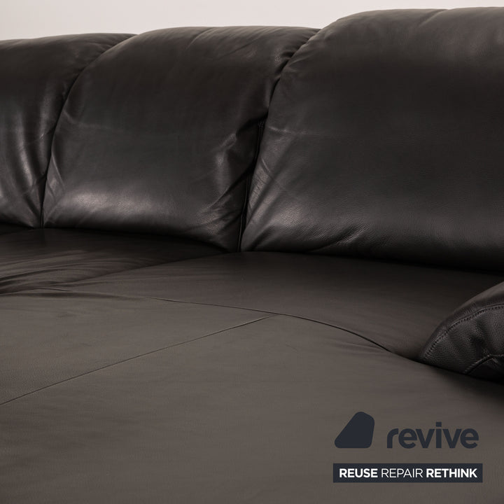 Willi Schillig Joyzze Plus Leder Sofa Grau Ecksofa Funktion Couch
