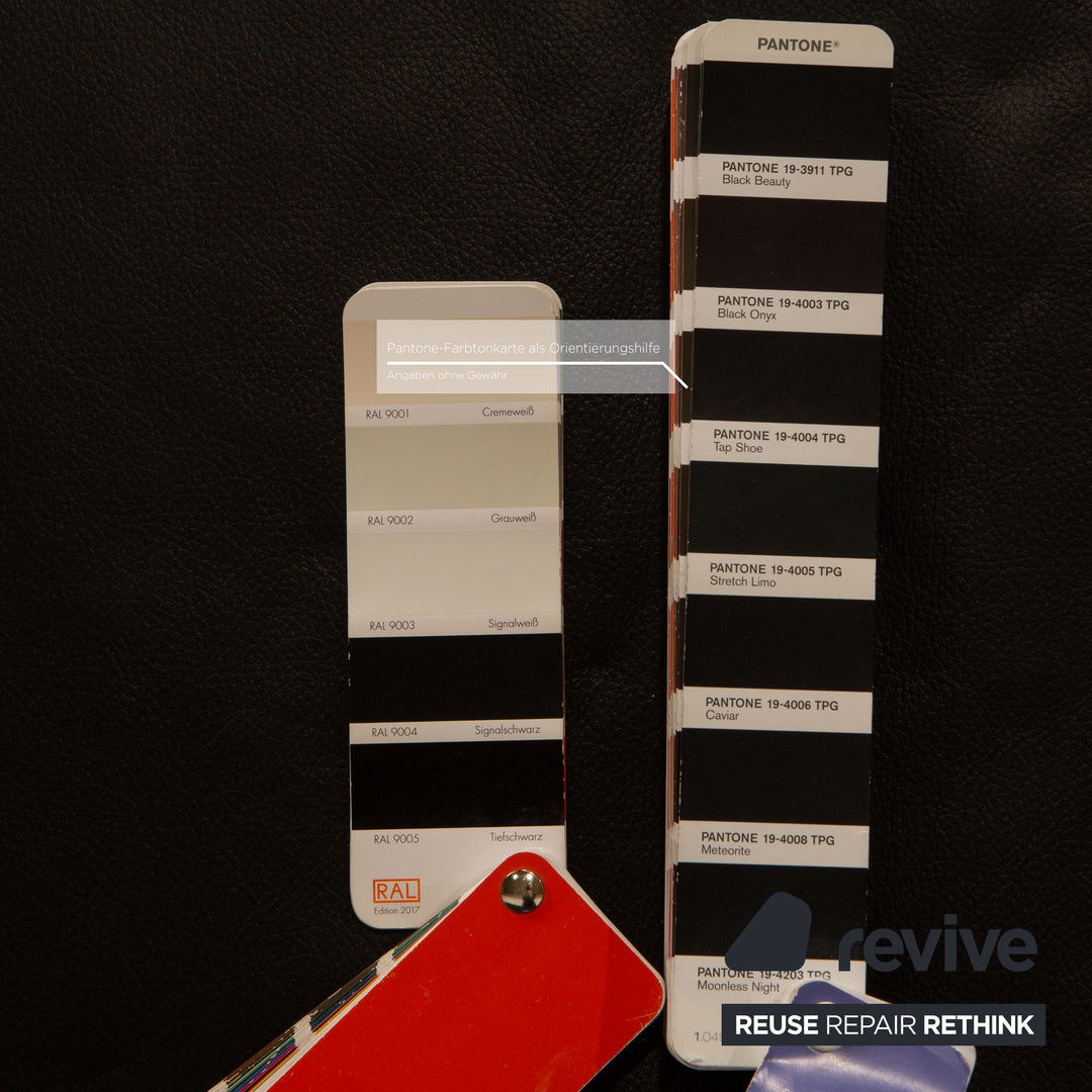 Willi Schillig Leather Stool Black Function