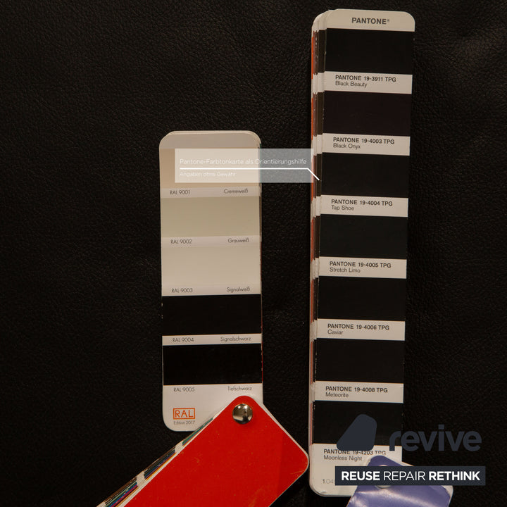 Willi Schillig Leather Stool Black Function