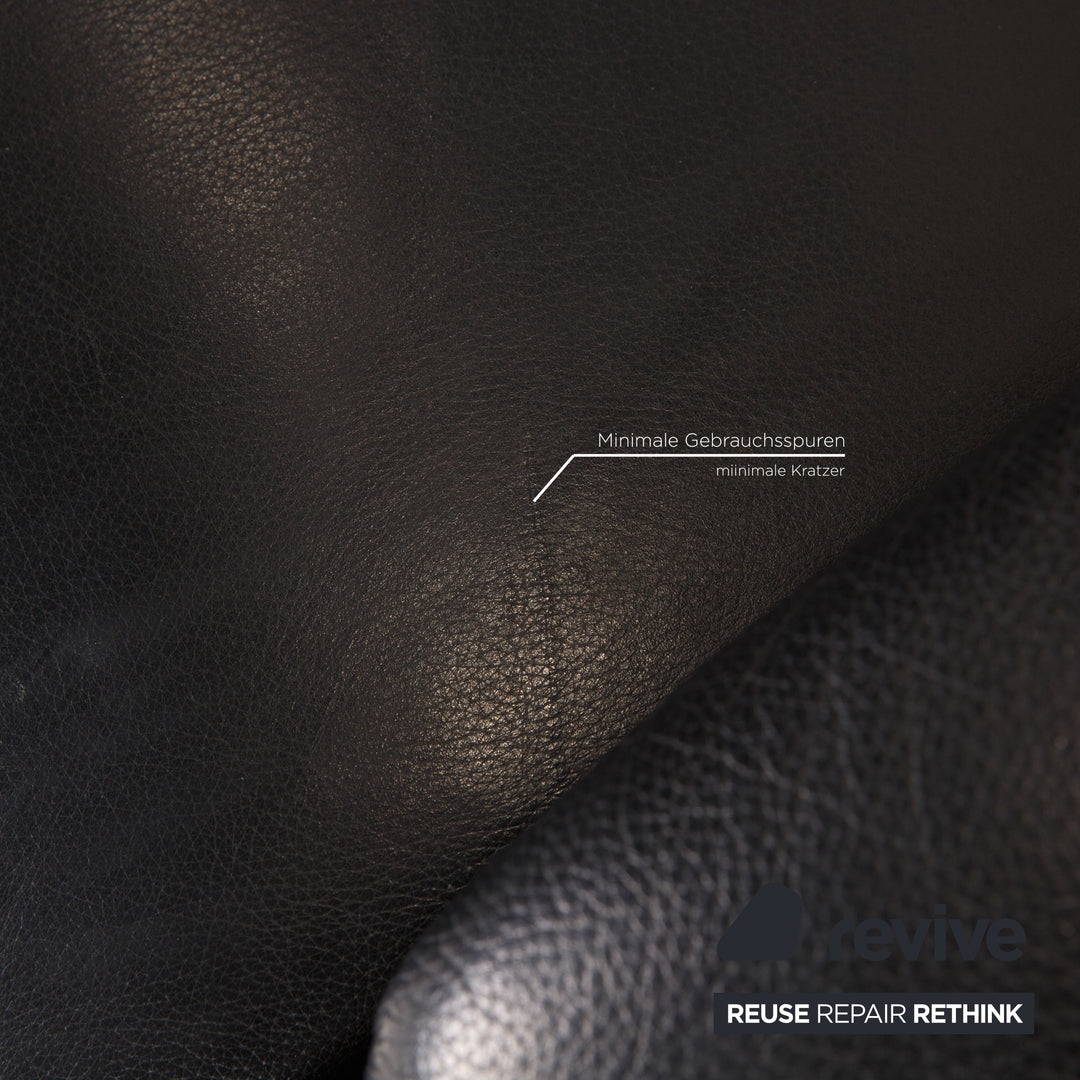 Willi Schillig Leather Armchair Black Function