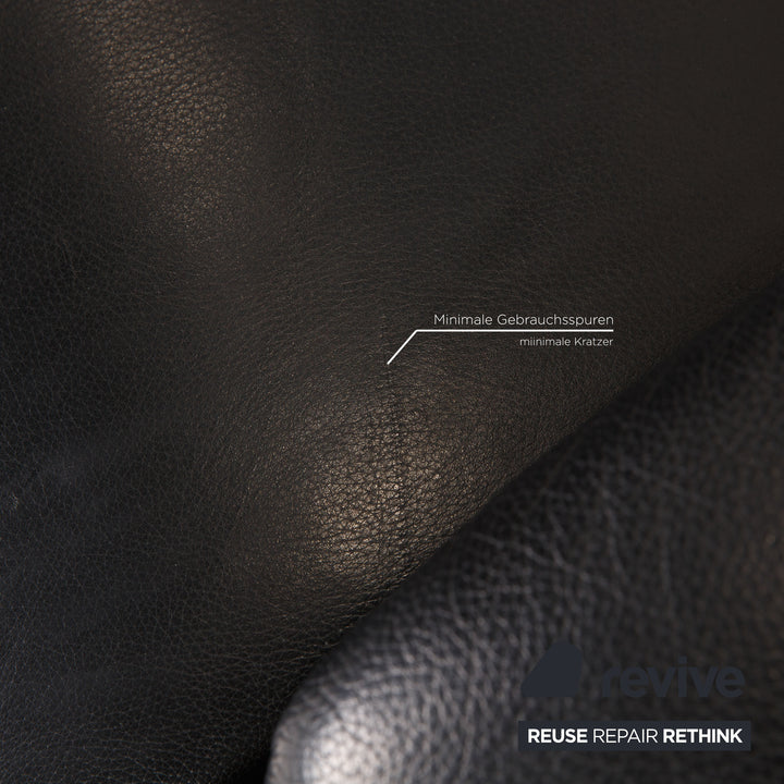 Willi Schillig Leather Armchair Black Function