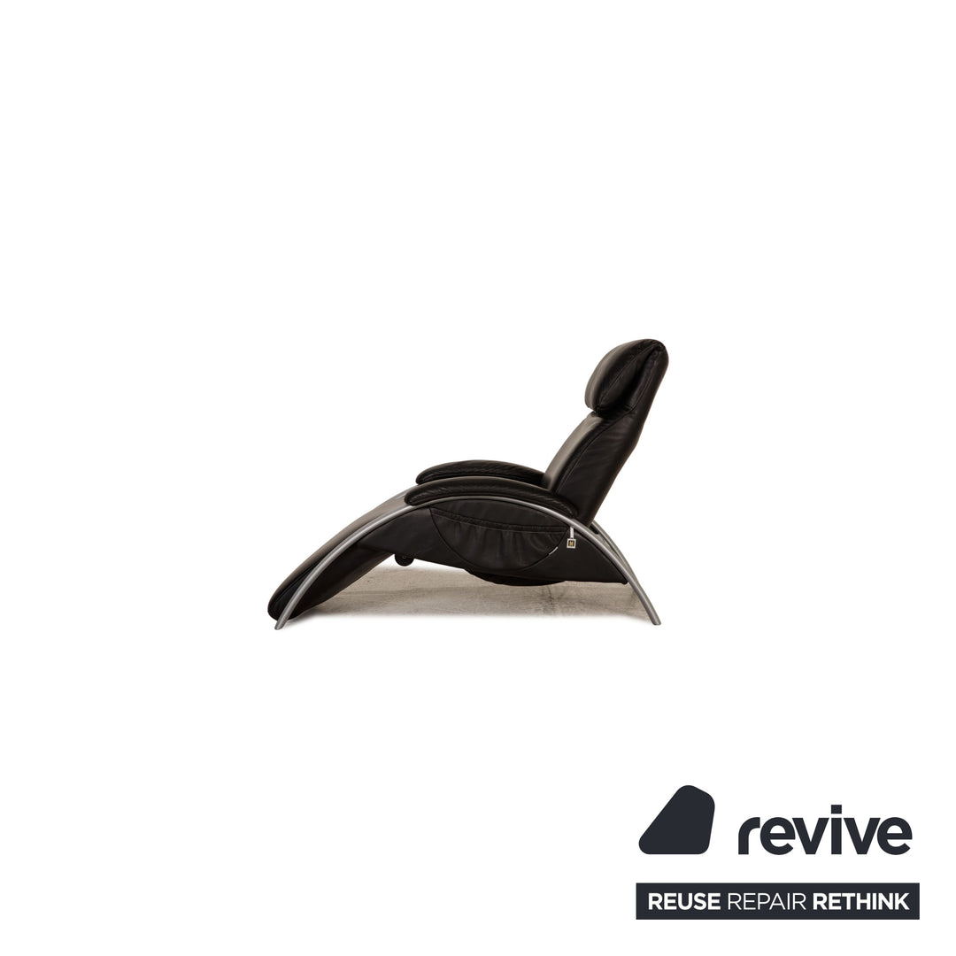 Willi Schillig Leather Armchair Black Function