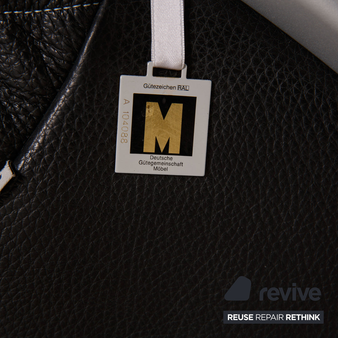 Willi Schillig Leather Armchair Black Function