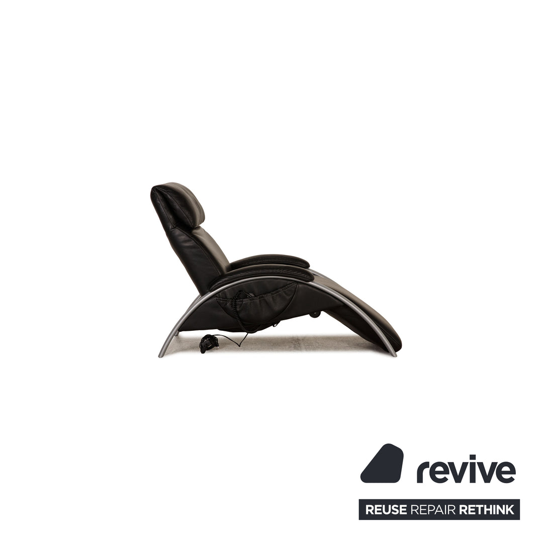 Willi Schillig Leather Armchair Black Function