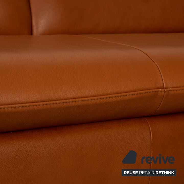 Willi Schillig Loop Leder Braun Ecksofa Sofa Couch Funktion