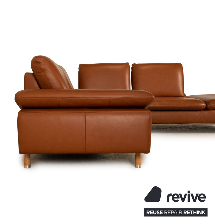 Willi Schillig Loop Leder Braun Ecksofa Sofa Couch Funktion