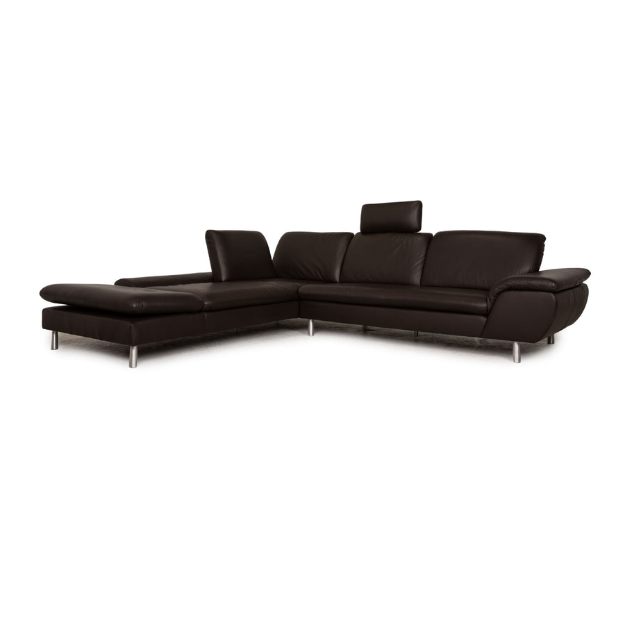 Willi Schillig Loop Leder Ecksofa Braun Sofa Couch Funktion