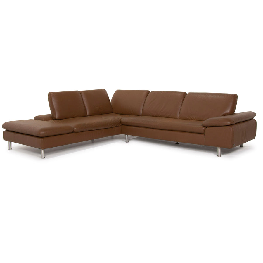 Willi Schillig Loop Leder Sofa Braun Ecksofa #15100