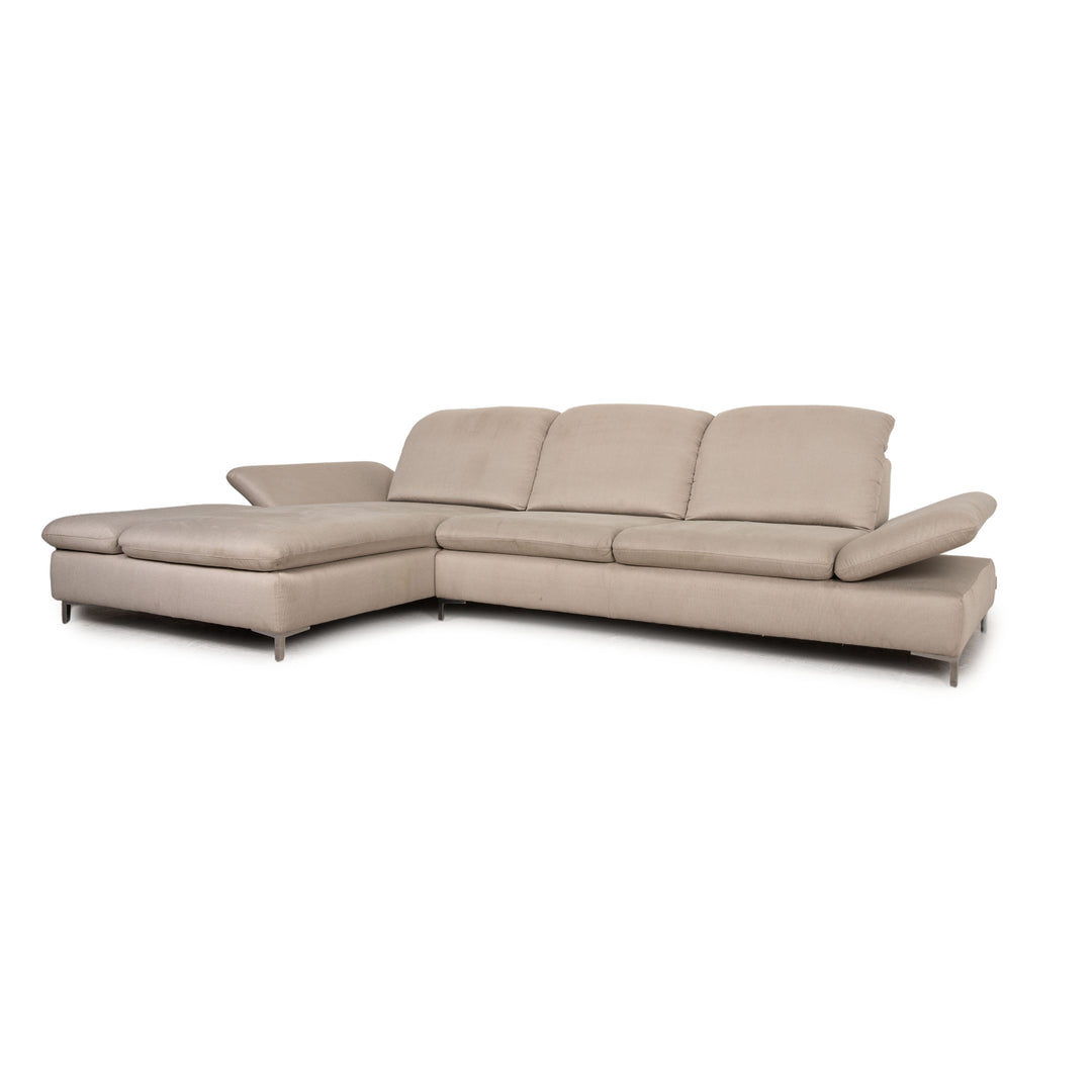 Willi Schillig Select Venus Plus Stoff Ecksofa Grau Sofa Couch Funktion