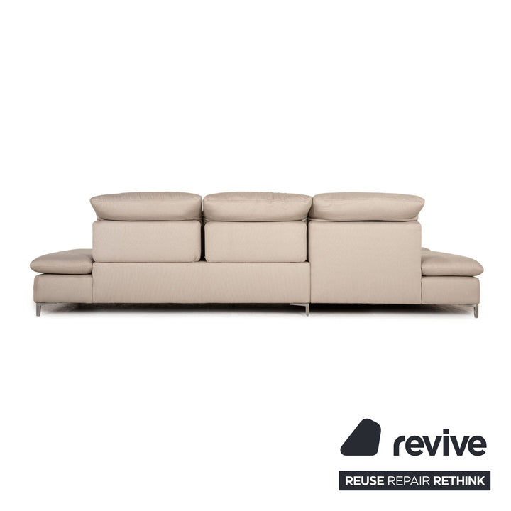 Willi Schillig Select Venus Plus Stoff Ecksofa Grau Sofa Couch Funktion