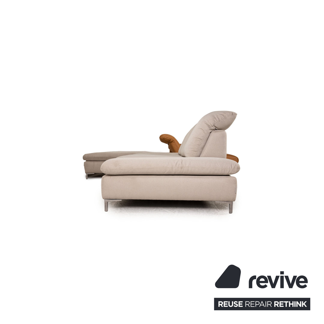 Willi Schillig Select Venus Plus Stoff Ecksofa Grau Sofa Couch Funktion