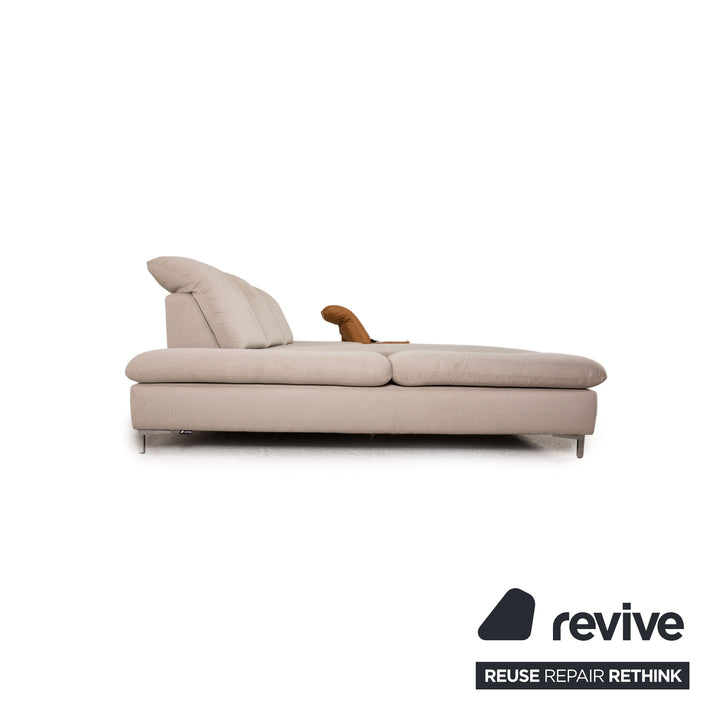 Willi Schillig Select Venus Plus Stoff Ecksofa Grau Sofa Couch Funktion