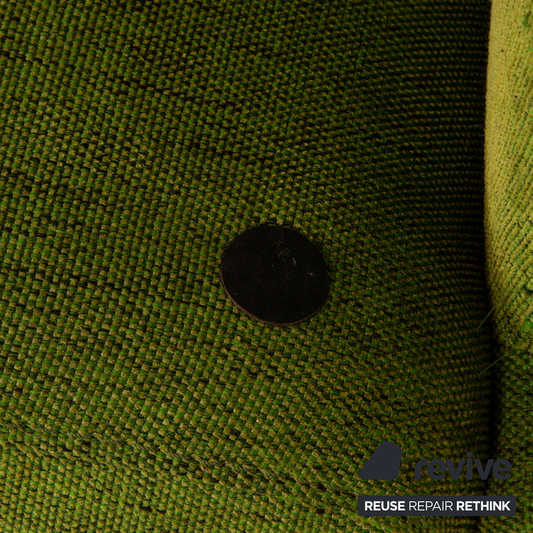 Willi Schillig Taboo Stoff Dreisitzer Grün Sofa Couch Funktion