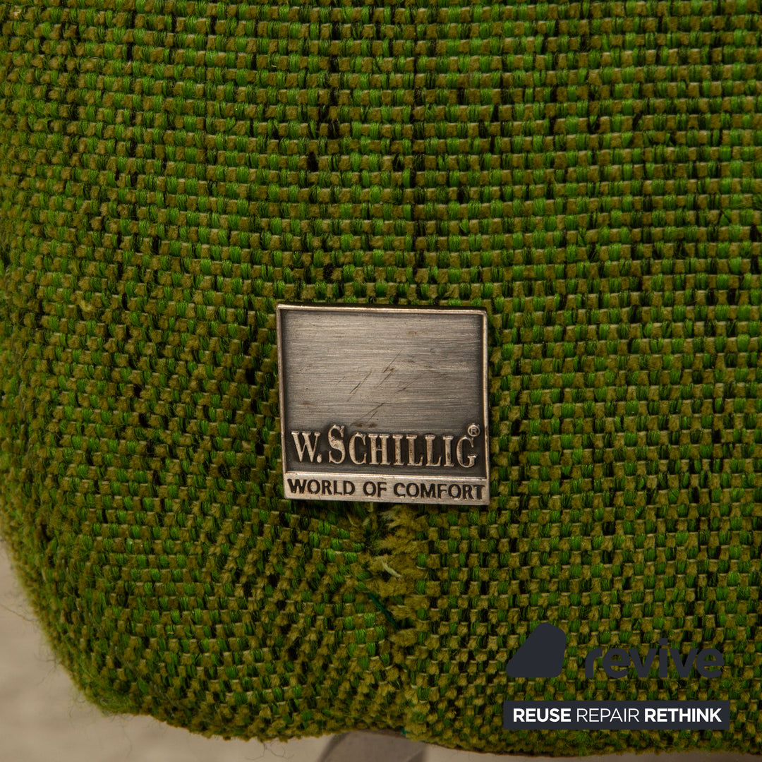 Willi Schillig Taboo Stoff Dreisitzer Grün Sofa Couch Funktion