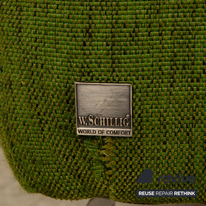 Willi Schillig Taboo Stoff Dreisitzer Grün Sofa Couch Funktion