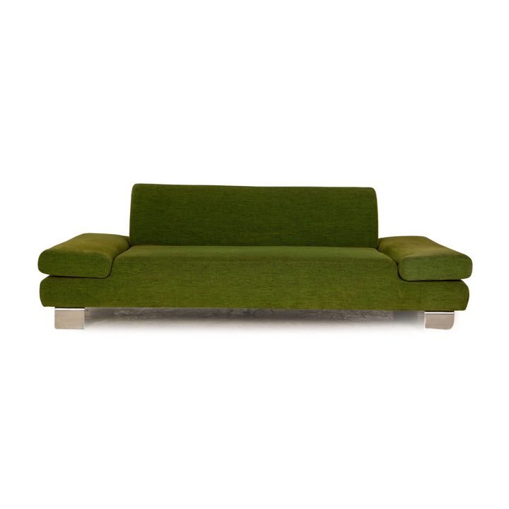 Willi Schillig Taboo Stoff Dreisitzer Grün Sofa Couch Funktion