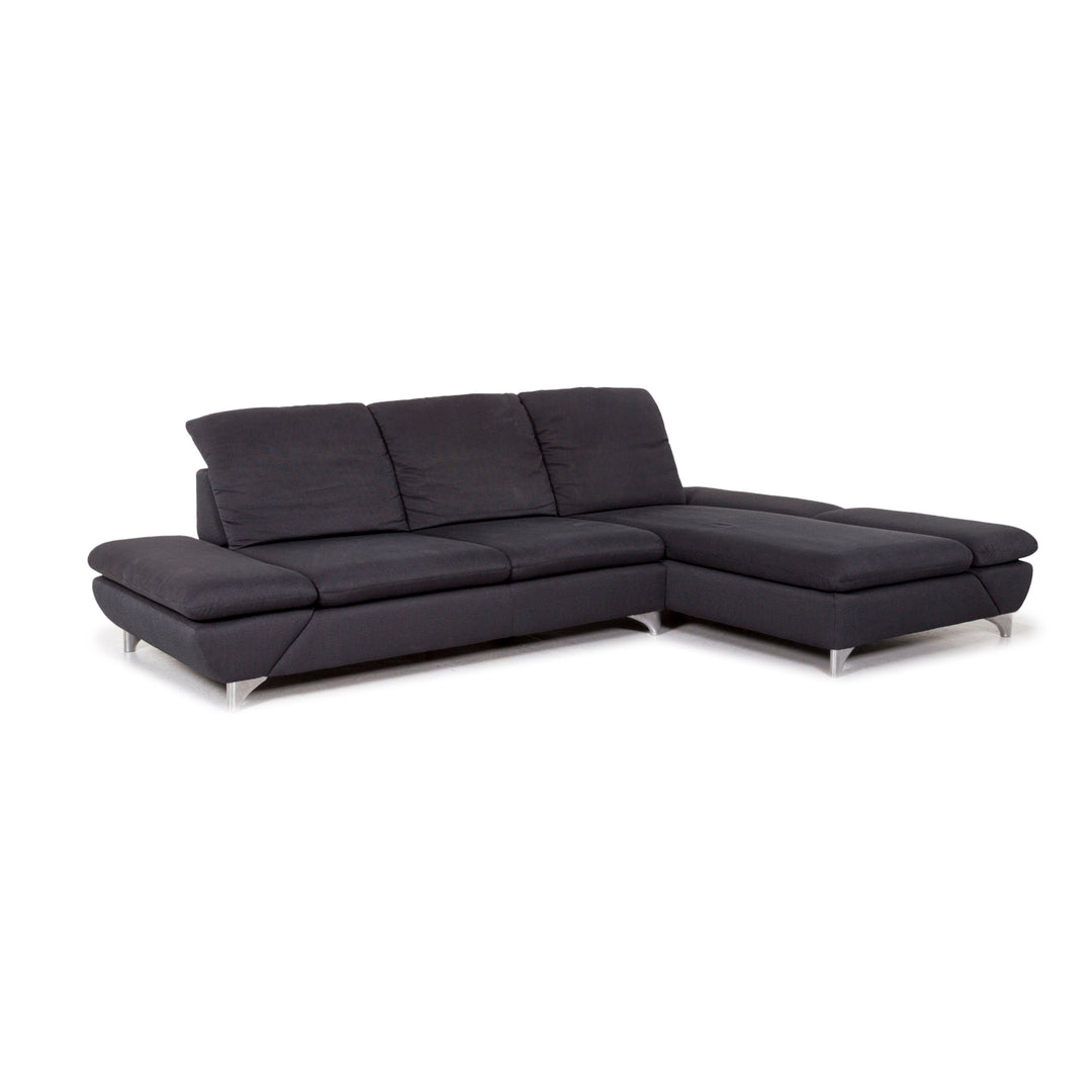 Willi Schillig Taoo Stoff Ecksofa Blau Dunkelblau Sofa Funktion Couch #12768