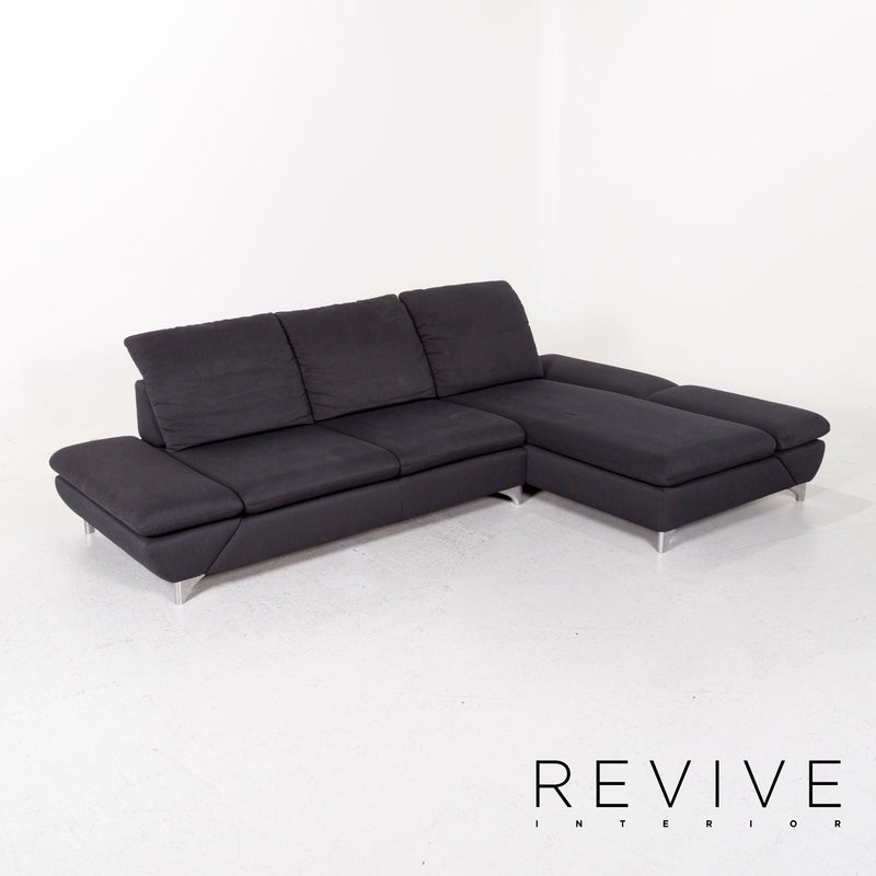 Willi Schillig Taoo Stoff Ecksofa Blau Dunkelblau Sofa Funktion Couch 