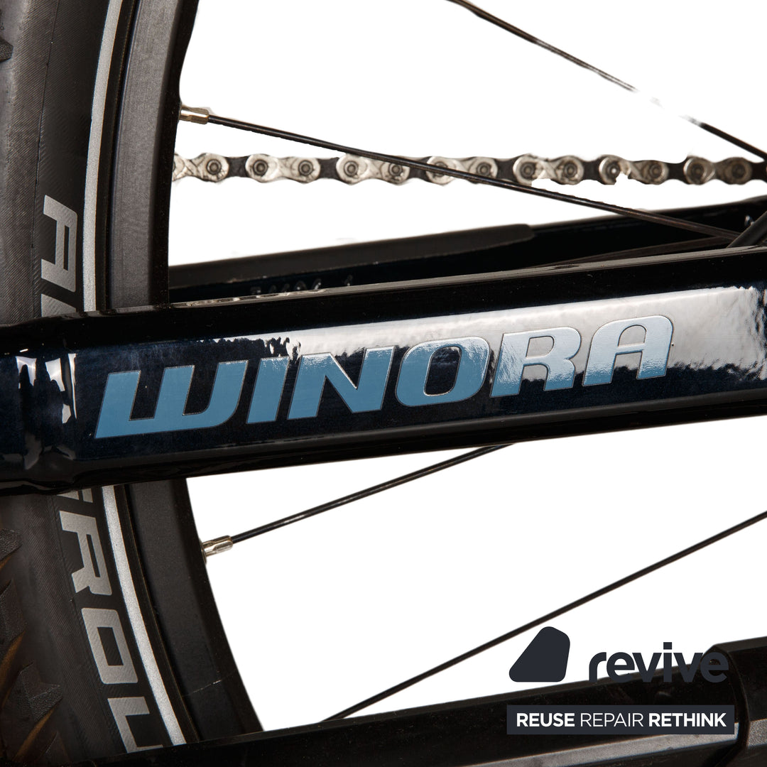 yakun 10 trekking e-bike Winora E-Trekking Bike Yakun 10 2022 Schwarz Aluminium - 2. Hand
