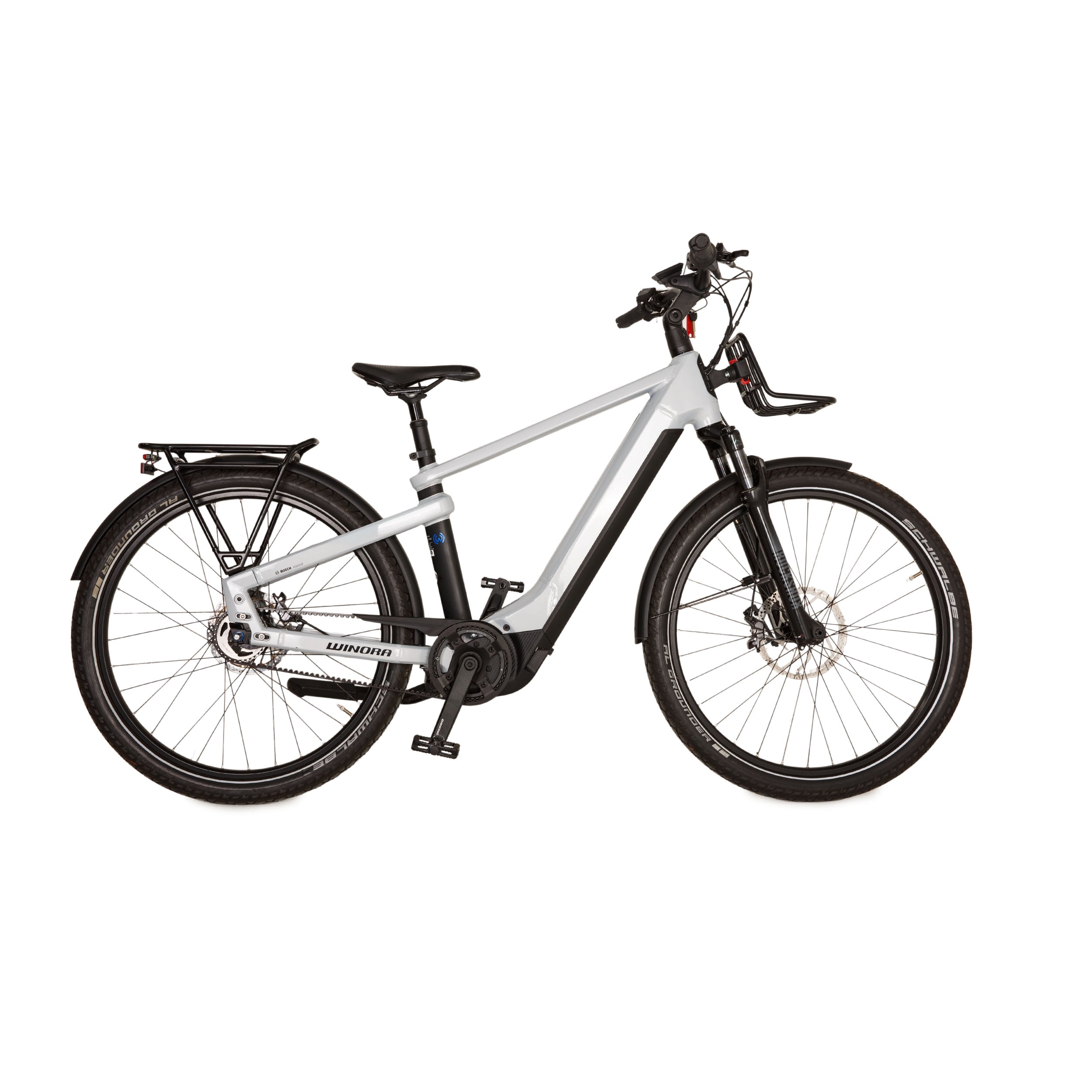 winora e-trekkingrad yakun r5 pro Winora E-Trekking Bike Yakun R5 pro 2022 Weiß Aluminium - 2. Hand