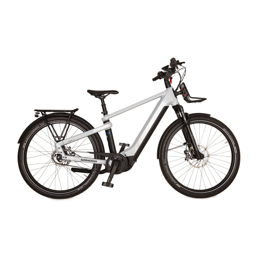 Winora E-Trekking Bike Yakun R5 pro 2022 Weiß Aluminium