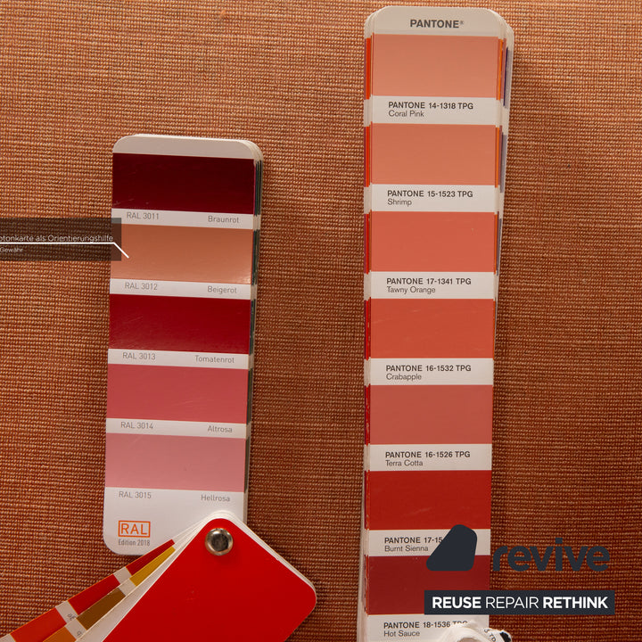 Wittmann Alleegasse Stoff Sessel Orange Pfirsich