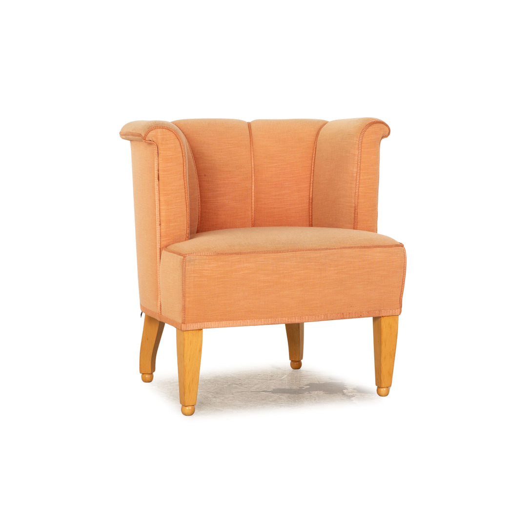 Wittmann Alleegasse Stoff Sessel Orange Pfirsich
