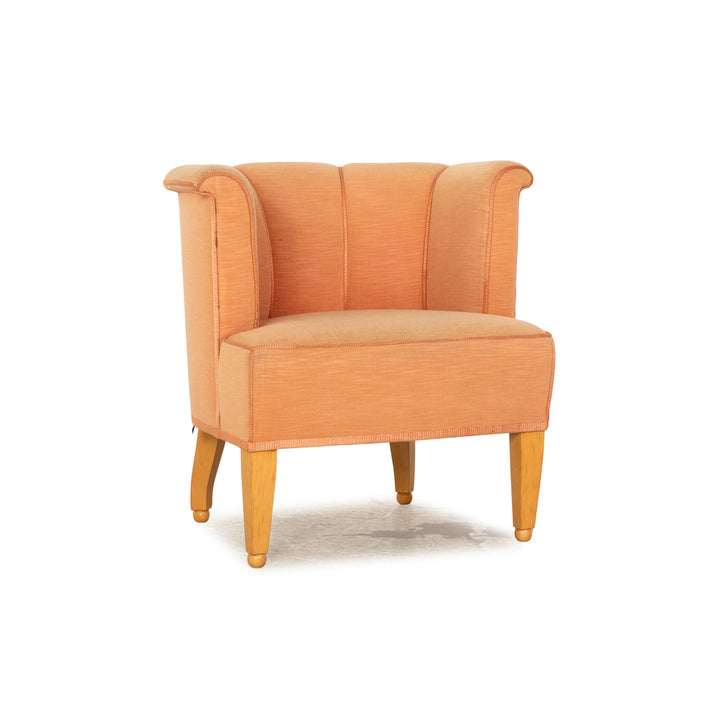 Wittmann Alleegasse Stoff Sessel Orange Pfirsich