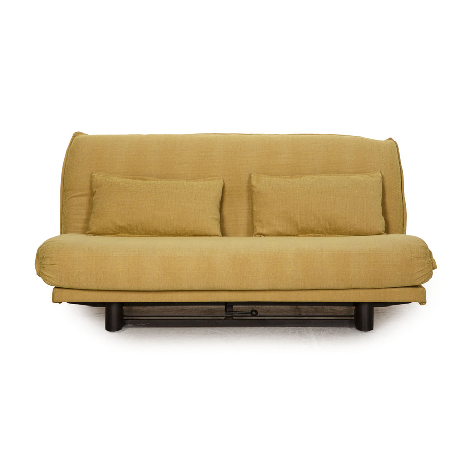 Wittmann Colli fabric sofa green three-seater couch function sleeping function