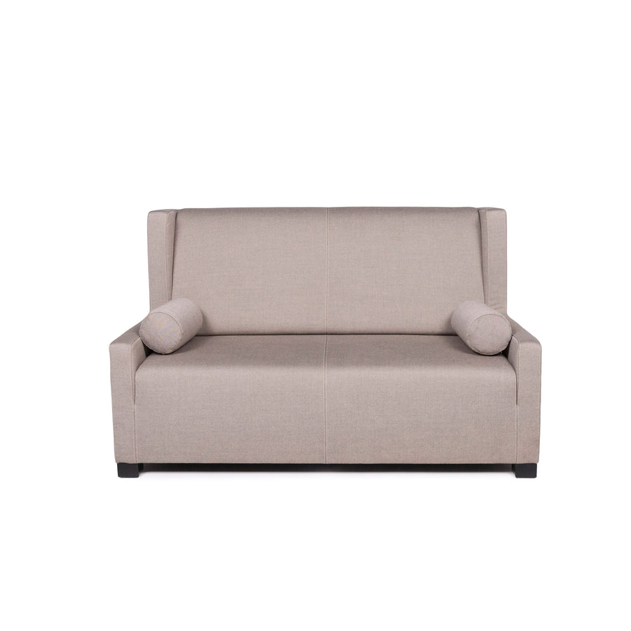 Wittmann Museo fabric sofa gray two-seater couch #11372