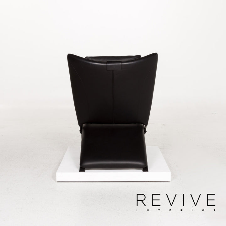WK Wohnen Spot 698 leather armchair black function relax function relax armchair #13268